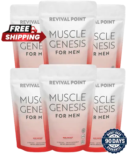 Muscle Genesis product mockup